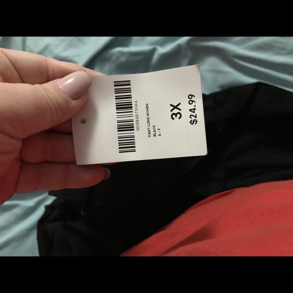 Forever 21 black dress pants size 3X Brand New - Picture 3 of 4